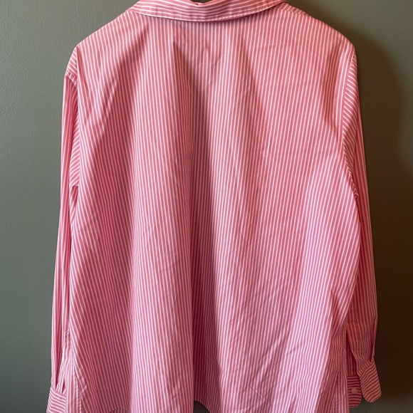 Pink Striped button down - Picture 4 of 4